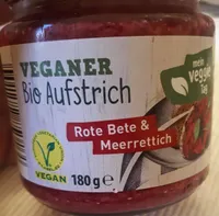 Veganer Bio Aufstrich Rote Beete &Meerrettich