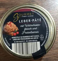Leber Pâte mit Wildschweinfleisch und Preiselbeere