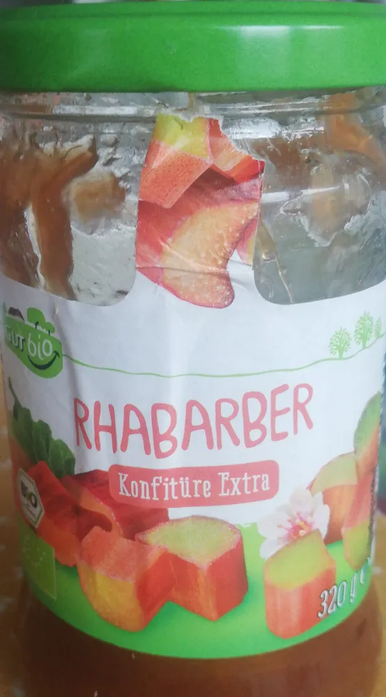 Rhabarber Konfitüre Extra
