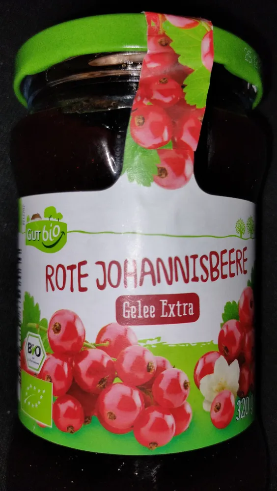 Bio-Rote Johannisbeere Gelee Extra