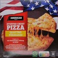 Stuffed Crust Pizza - Quattro Formaggi