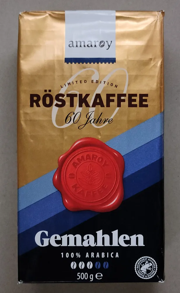 Röstkaffee Limited Edition 60 Jahre Jubiläumskaffee (gemahlen)