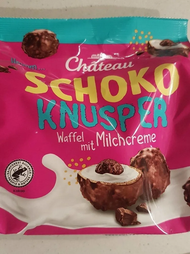 Château Schoko Knusper Waffel mit Milchcreme