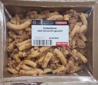 Nudelpfanne nach Gyros Art gewürzt