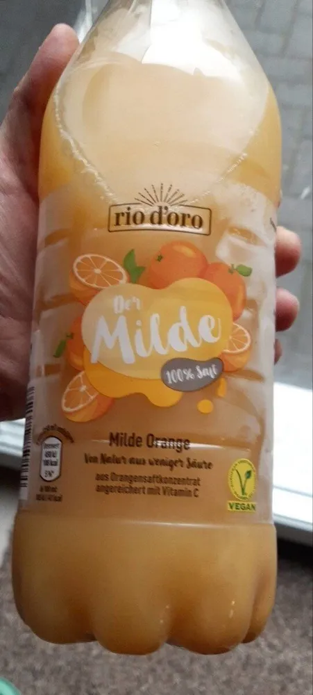 Der Milde Orangensaft