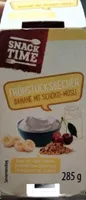 Frühstücksbecher - Banane mit Schoko-Müsli