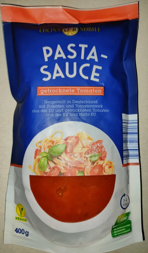 Pasta-Sauce - getrocknete Tomaten