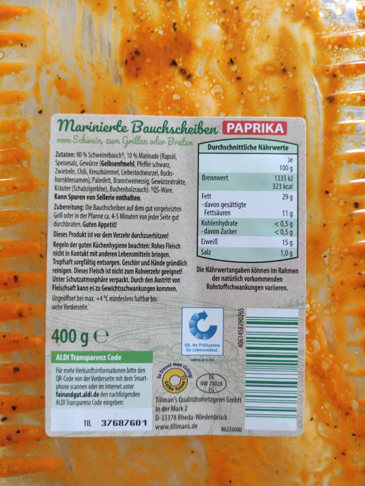 Bauchscheiben