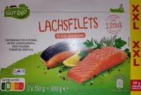 Bio-Lachsfilets XXL - mit Haut, naturbelassen