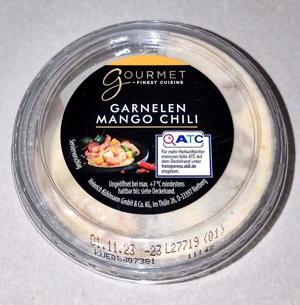 Garnelen Mango-Chili