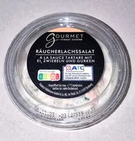 Räucherlachssalat à la Sauce Tartare