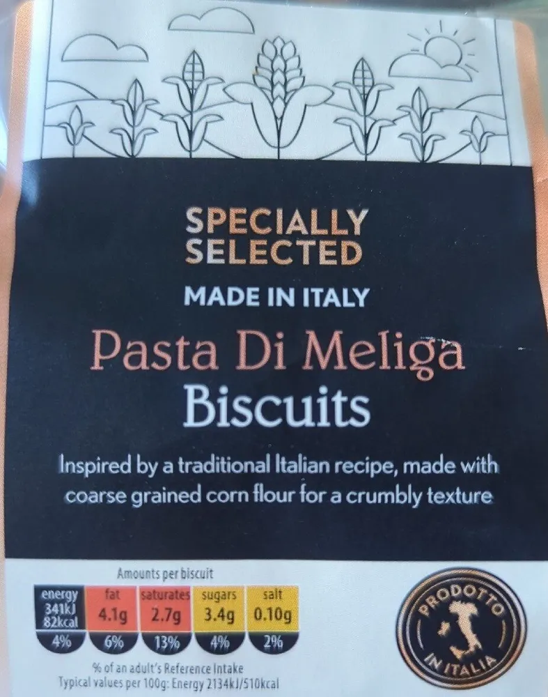 Pasta Di Meliga