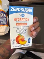 ZERO SUGAR HYDRATION with Electrolytes White Peach