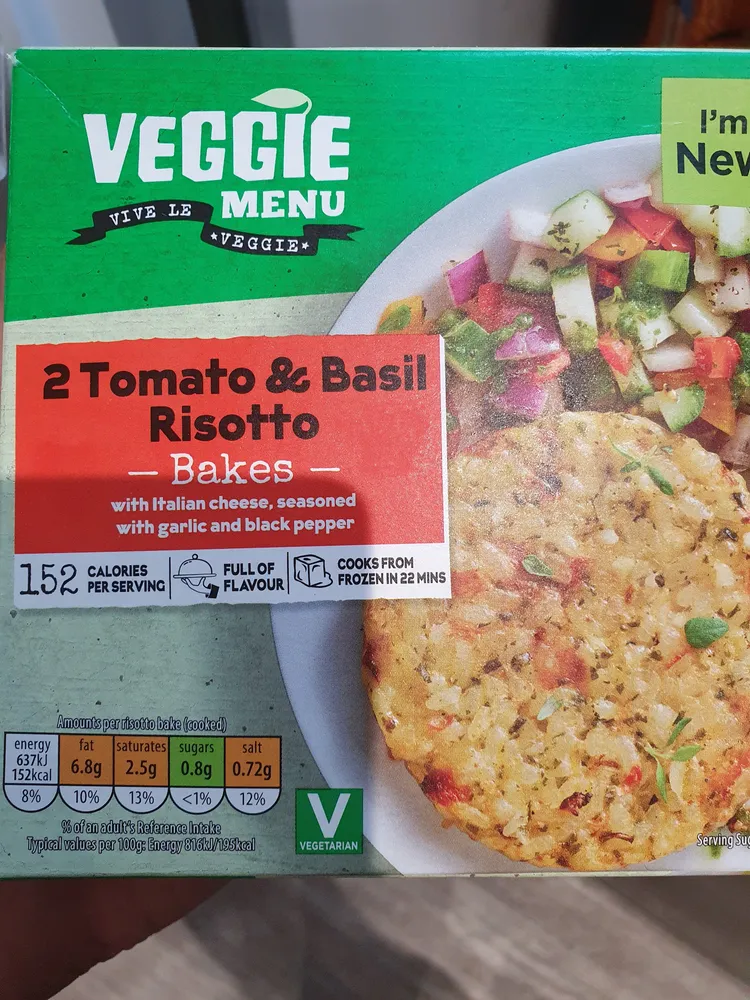 2 Tomato & Basil Risotto Bakes