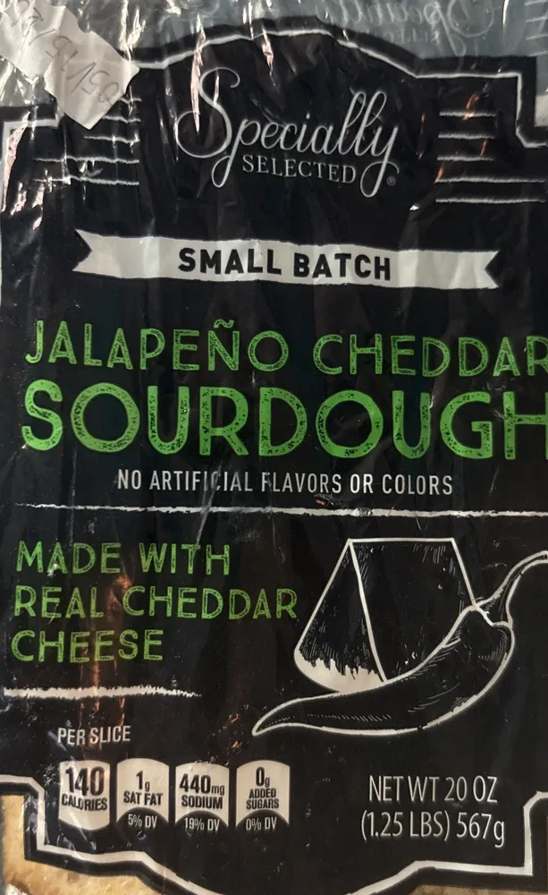 Jalepeno cheddar sourdough