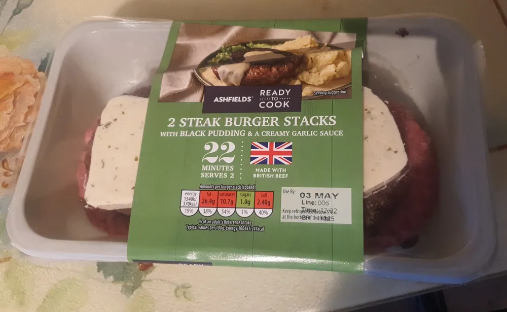 steak burger stack