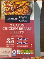 Cajun Chicken Breast Fillets Ashfields Ready To Cook