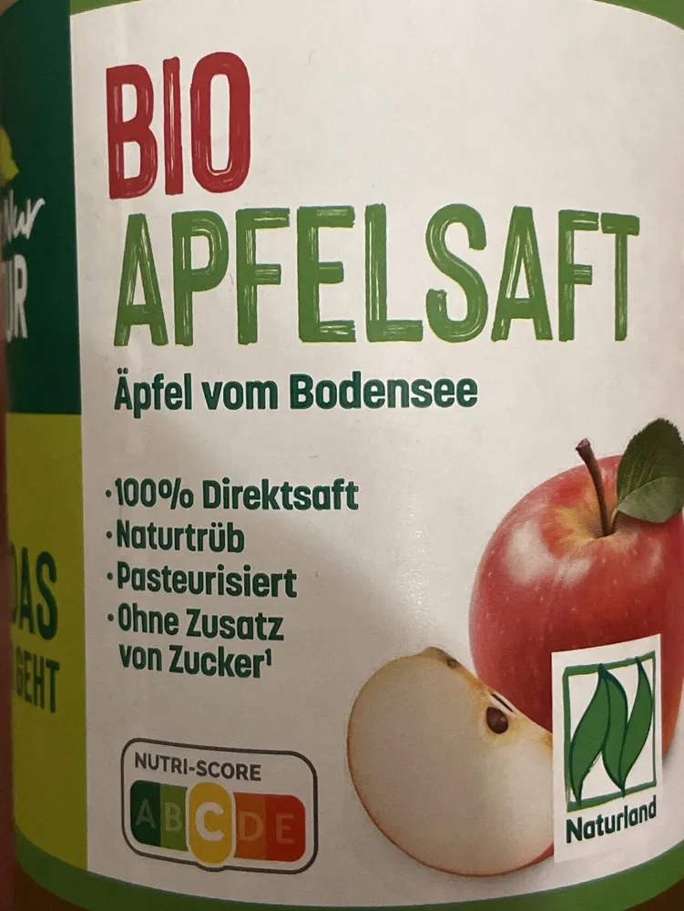 Bio Apfelsaft