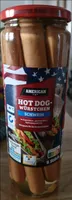 Hotdog-Würstchen Schwein