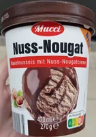 Nuss-Nougat-Eis