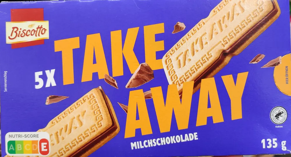 Take away Milchschokolade