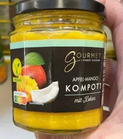 Kompott - Apfel-Mango mit Kokos