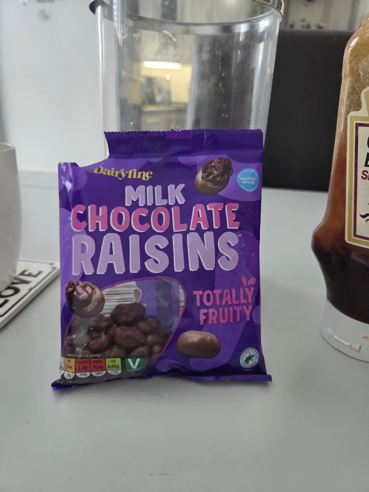 Milk Chocolate Raisins