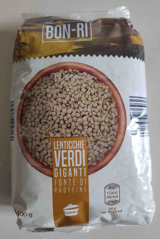 Lenticchie verdi giganti