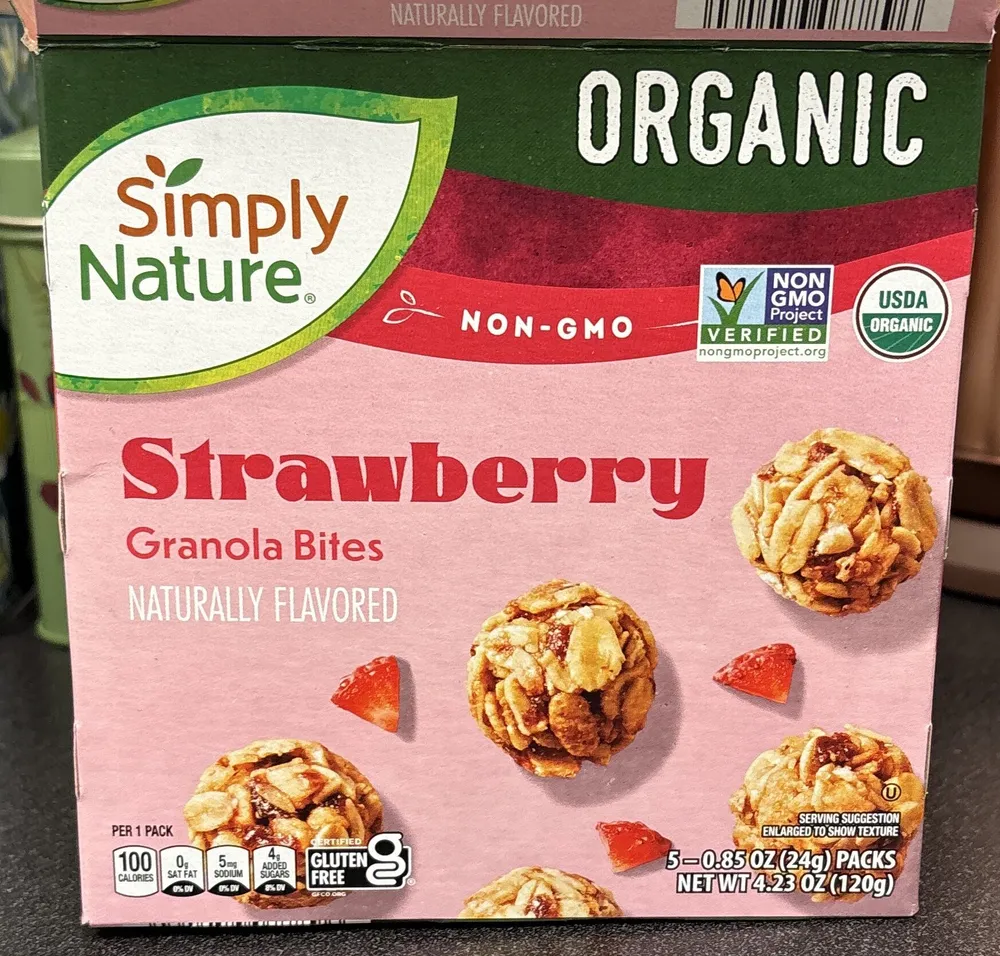 Strawberry Granola Bites