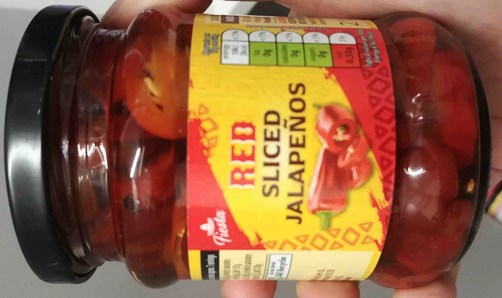 Red Sliced Jalapeños
