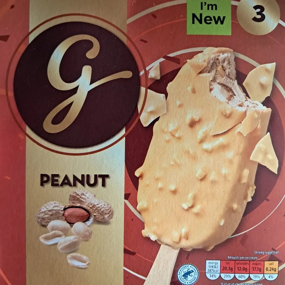 Peanut Flavour Ice creams
