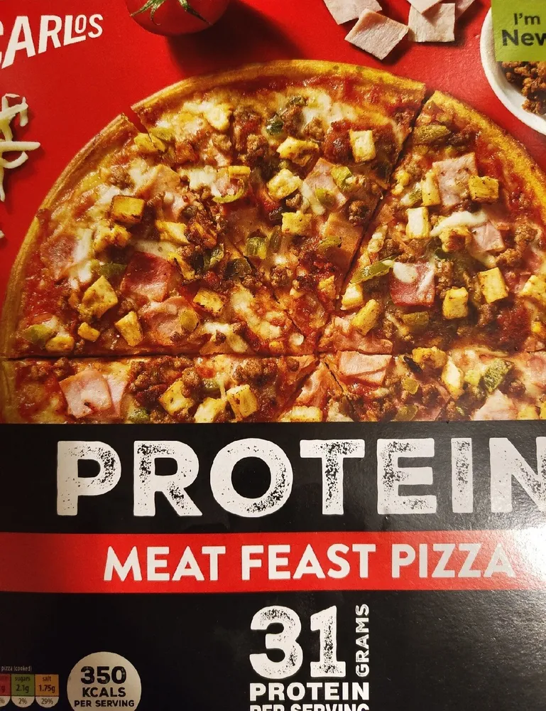 Protein Meat Feast Pizza