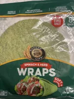 Spinach & Herb Wraps