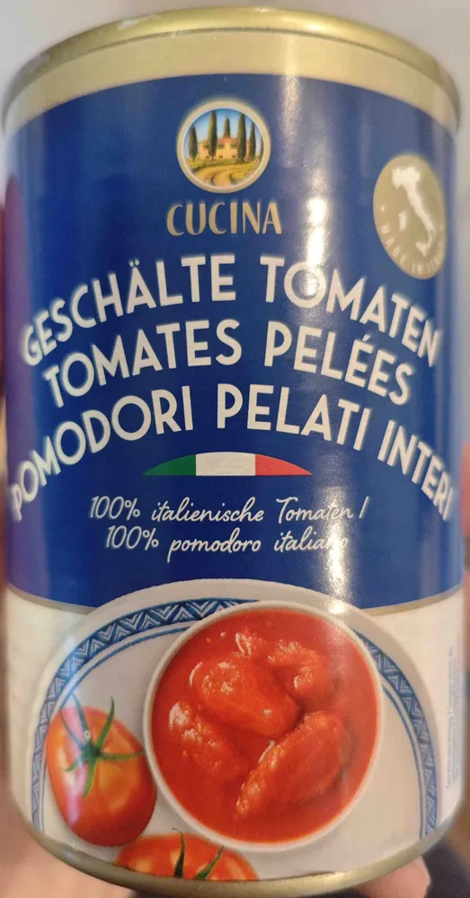 Geschälte Tomaten