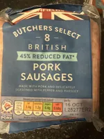 45% Reduced Fat Sausages