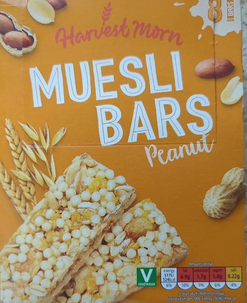 Muesli Bars Peanut