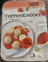 Topfenknödel mit Erdbeersauce