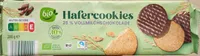 Bio-Hafercookies 25 % Vollmilchschokolade