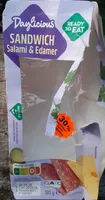Sandwich - Salami & Edamer