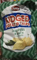 RIDGED POTATO CHIPS JALAPEÑO RANCH FLAVORED
