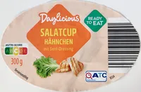 Salatcup - Hähnchen mit Senf-Dressing