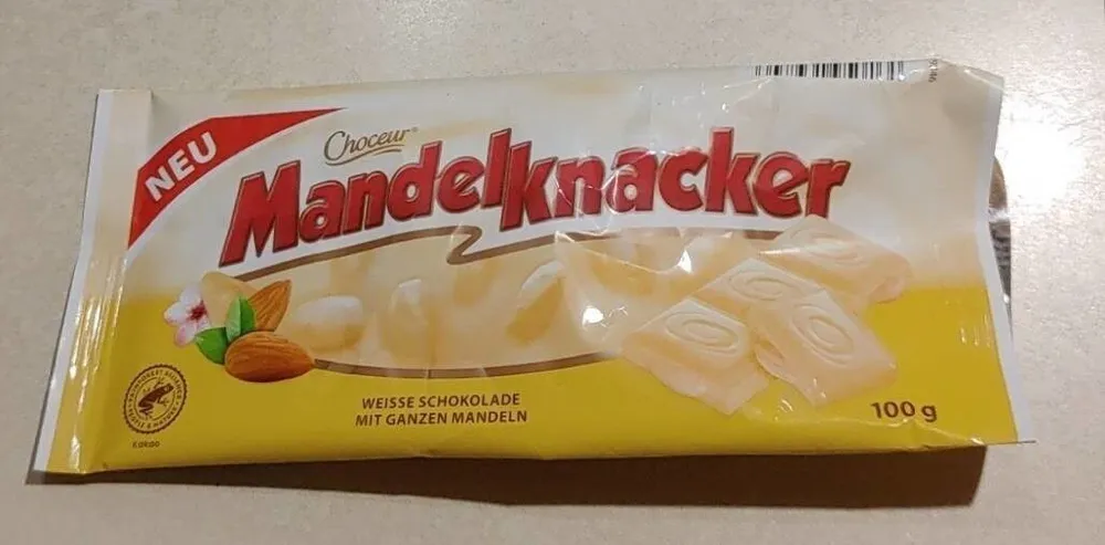 Mandelknacker - Weiße Schokolade