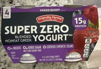 SUPER ZERO BLENDED NONFAT GREEK YOGURT