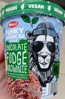 Funky American Ice Cream - Vegan Chocolate Fudge Brownie