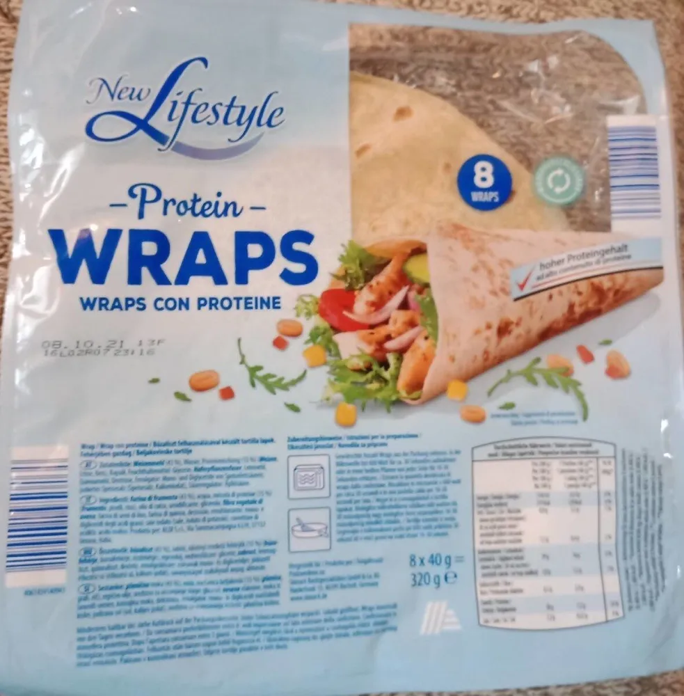 Protein wraps