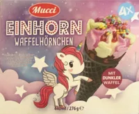 Einhorn Waffelhörnchen
