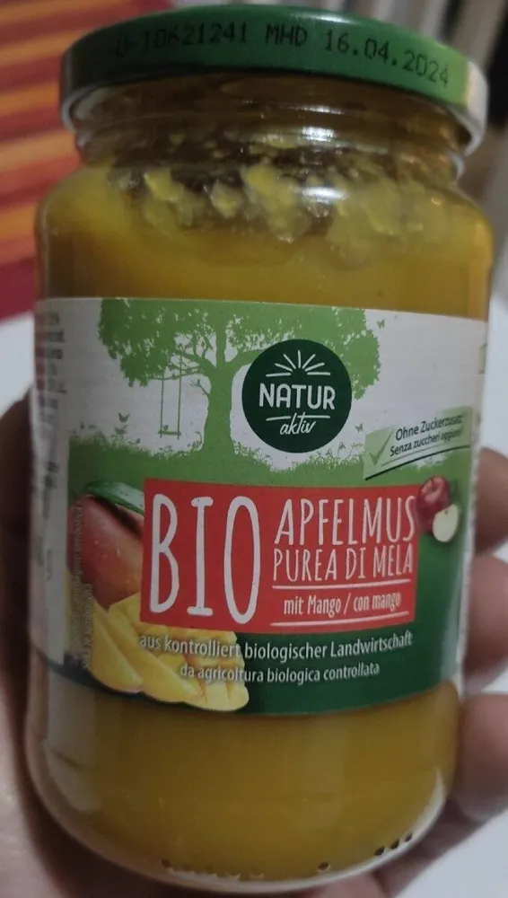 APFELMUS PUREA DI MELA mit Mango / con mango