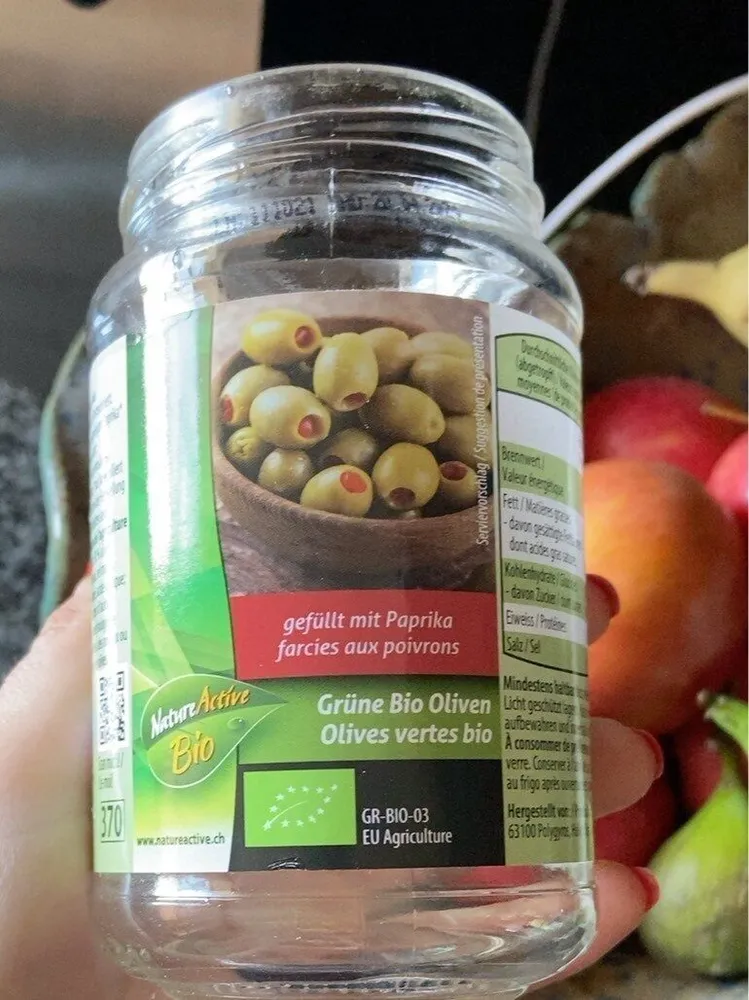 Olives vertes bio