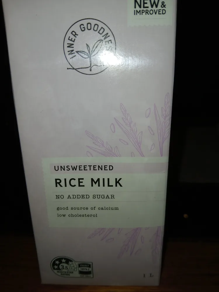 Unsweetened Rice Milk
