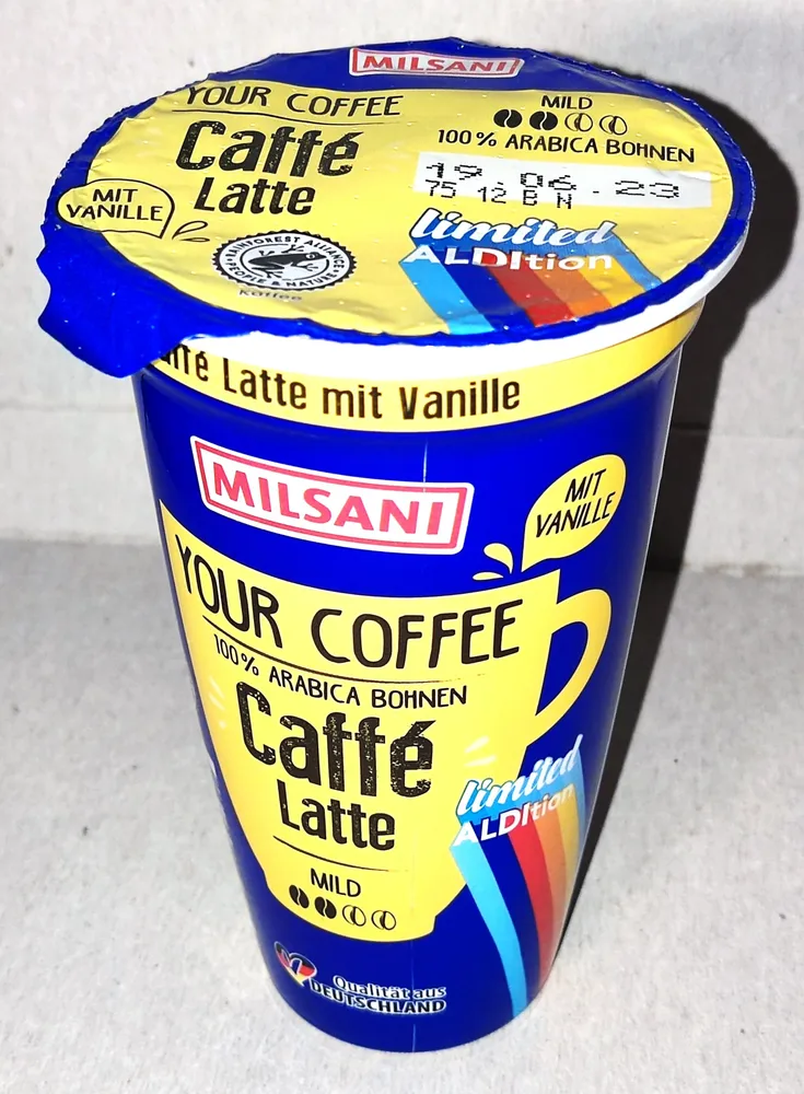 Your Coffee Caffè Latte - Vanille Limited Aldition